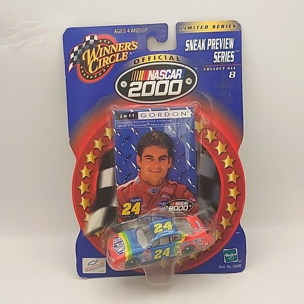 Winners Circle Sneak Preview Series Jeff Gordon No. 24 Nascar 2000 NWT